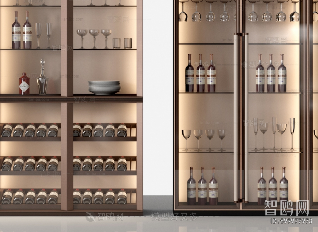 Modern Wine Cabinet