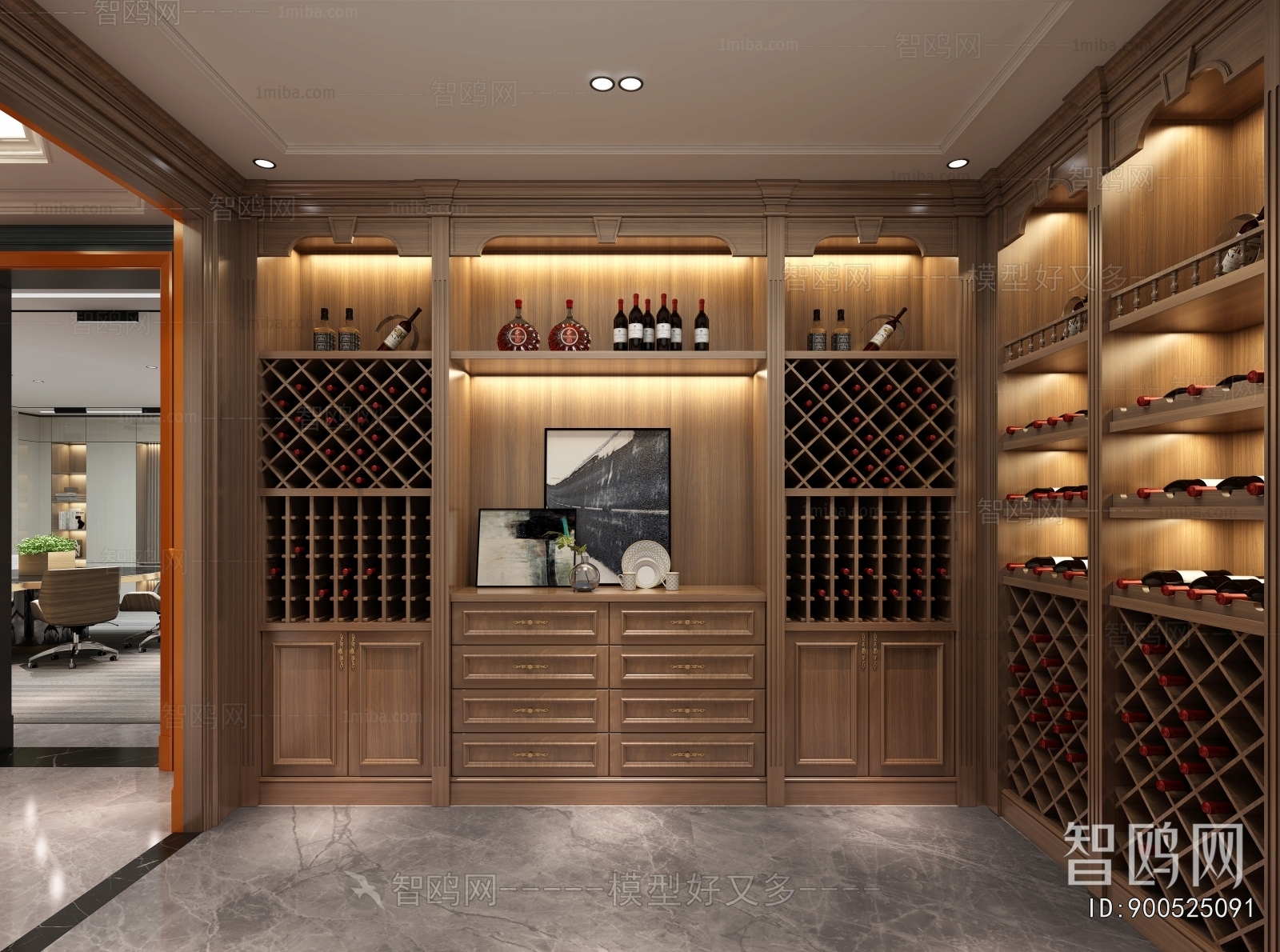 American Style Wine Cellar/Wine Tasting Room