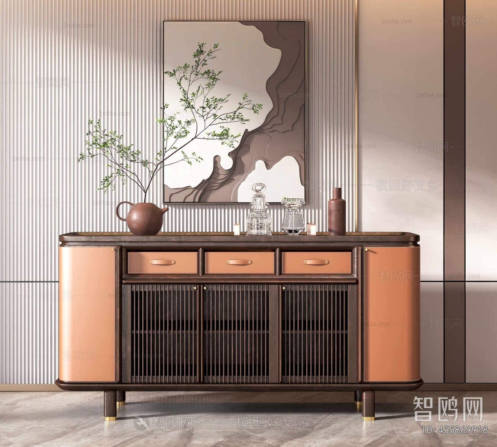 New Chinese Style Side Cabinet/Entrance Cabinet