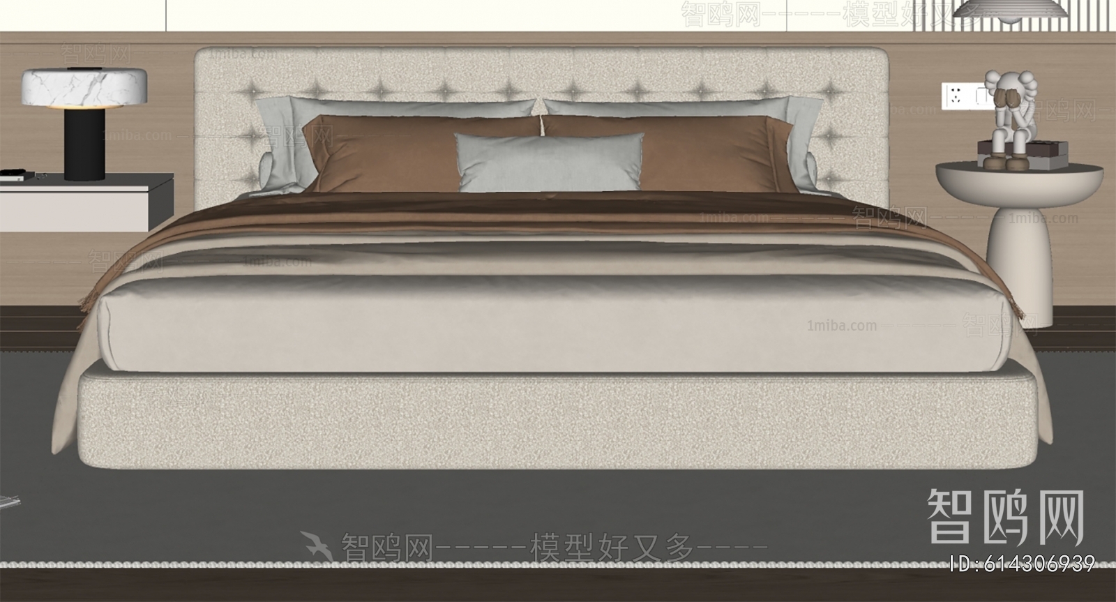 Modern Double Bed