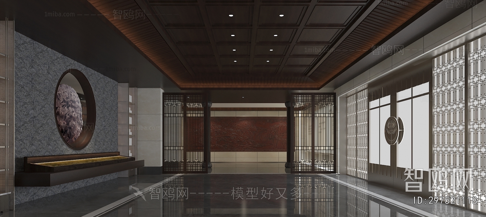 New Chinese Style Exhibition Hall