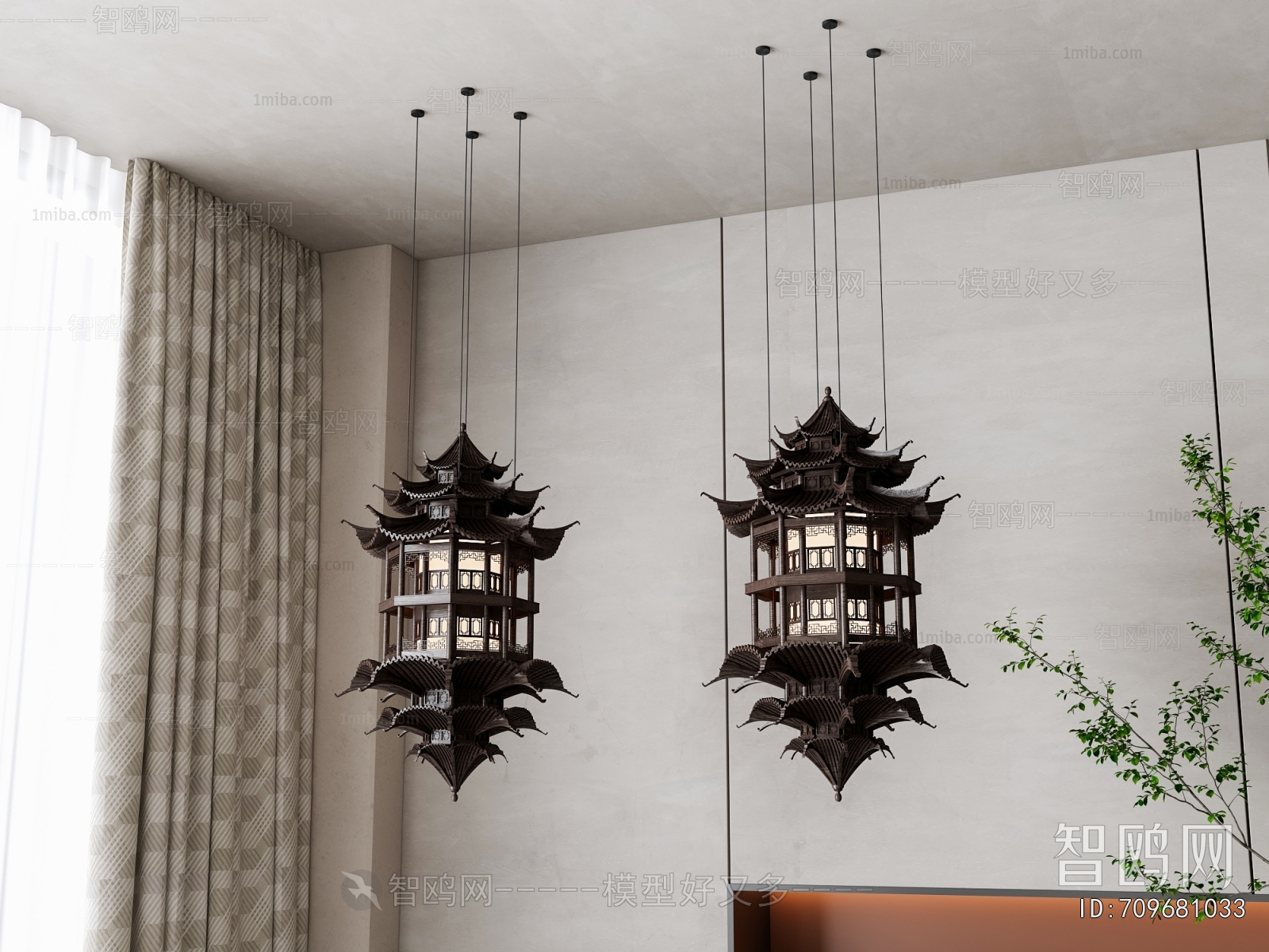 New Chinese Style Droplight