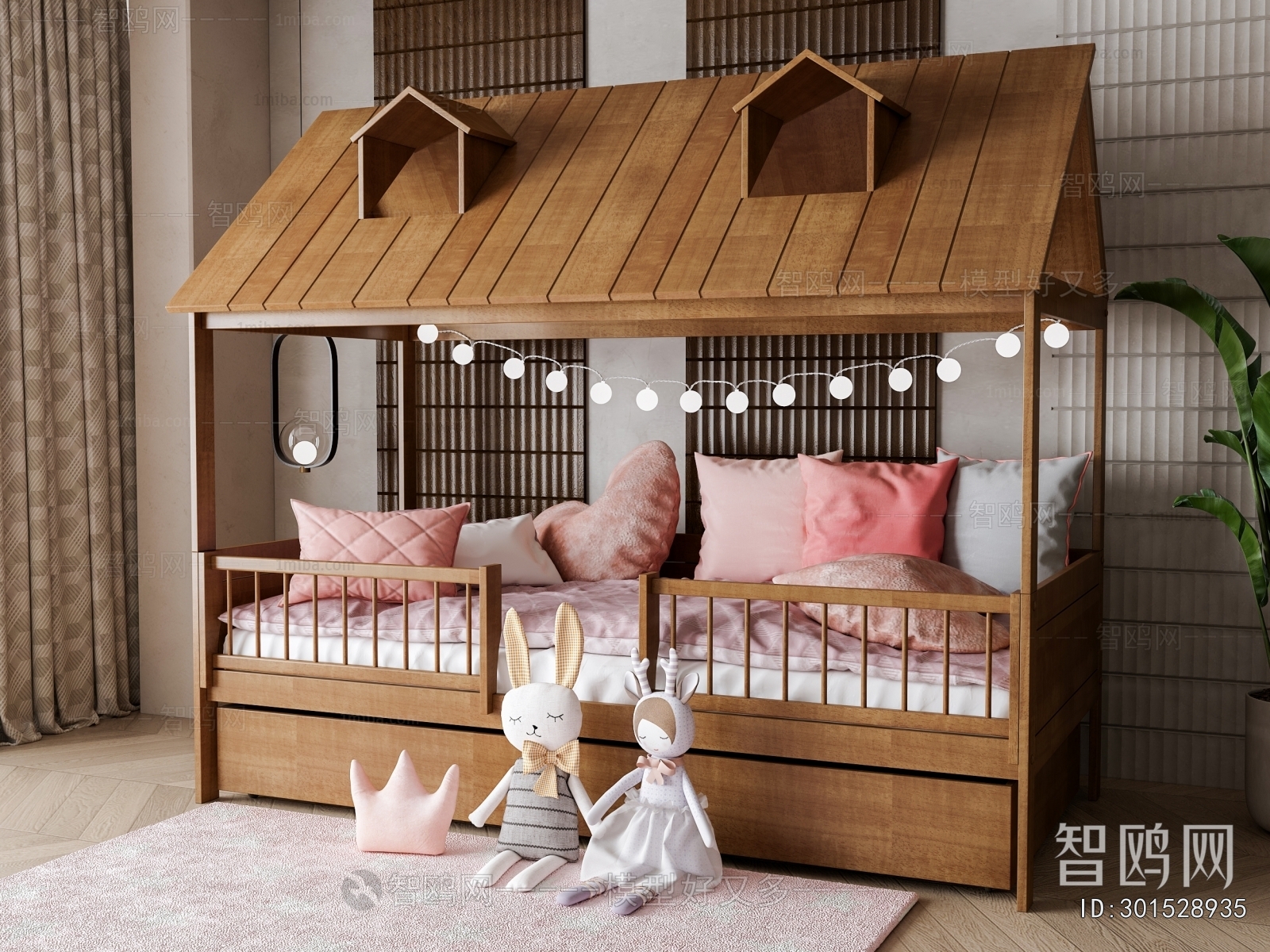 American Style Child's Bed