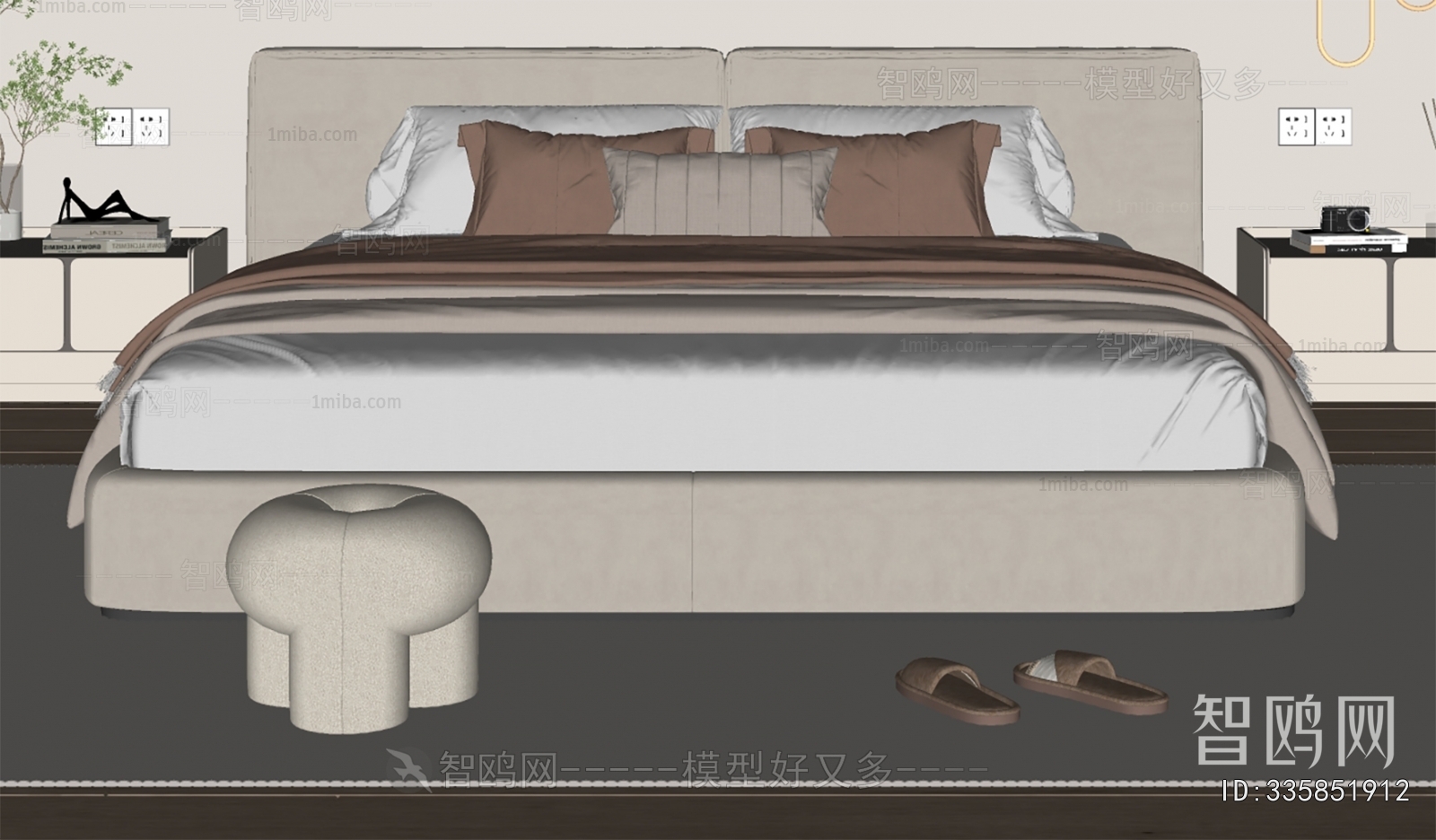 Modern Double Bed