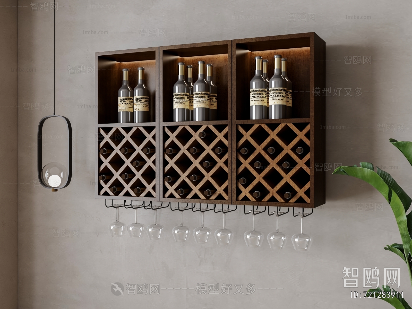 American Style Wine Cabinet