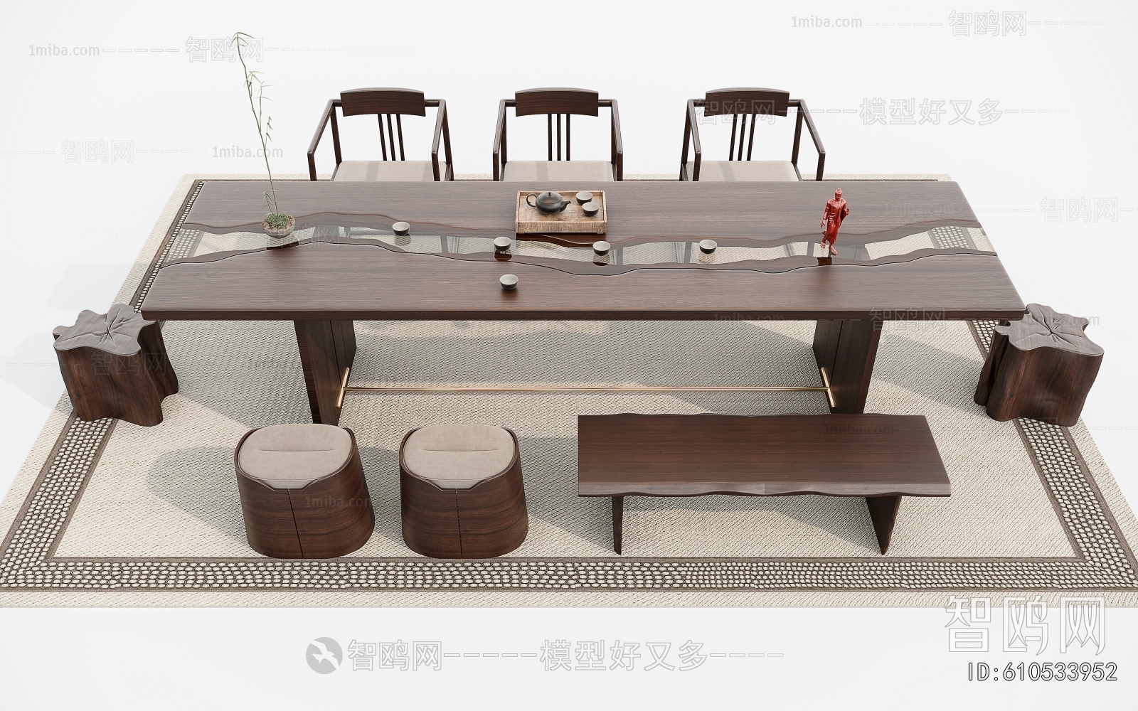 New Chinese Style Tea Tables And Chairs