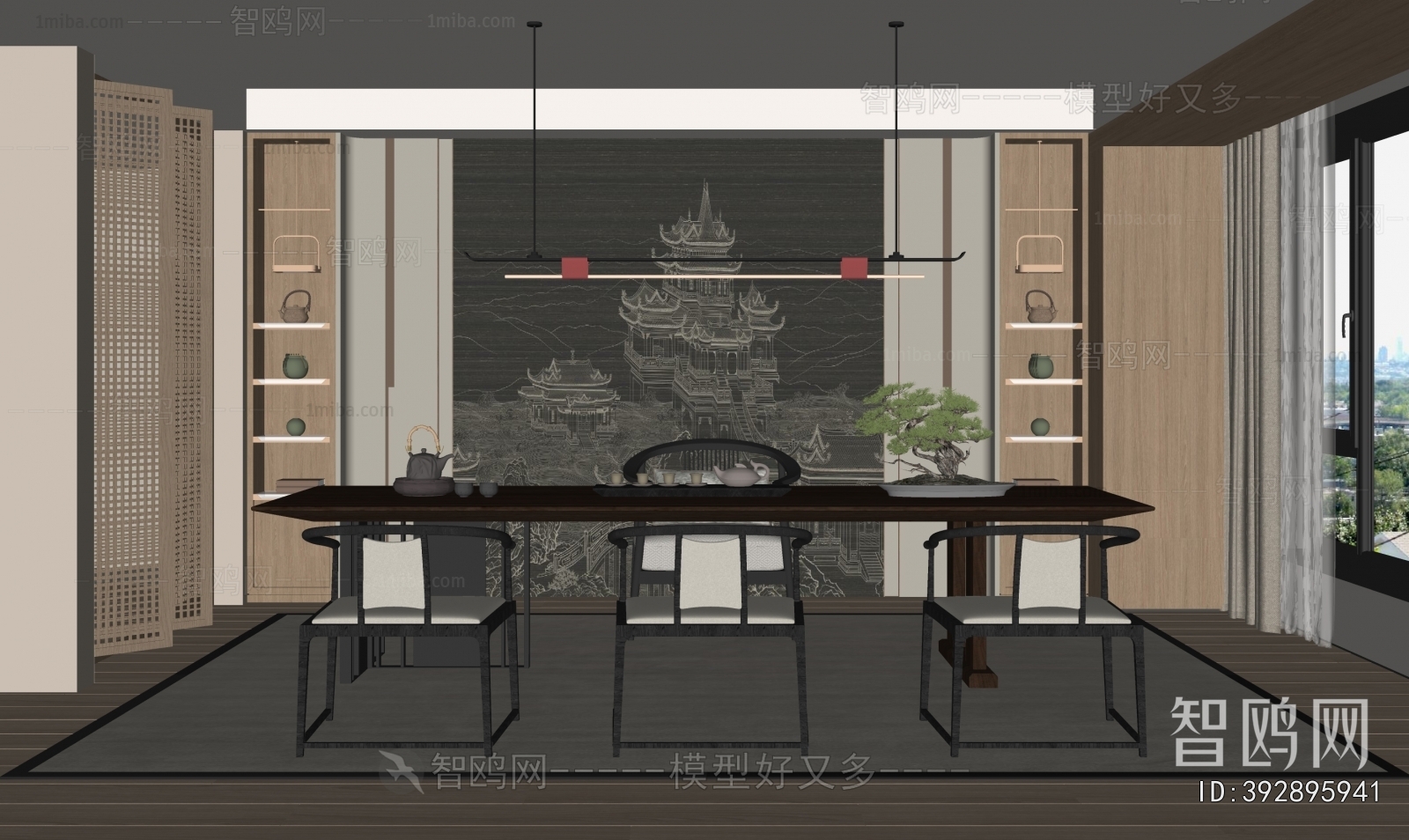 New Chinese Style Tea House