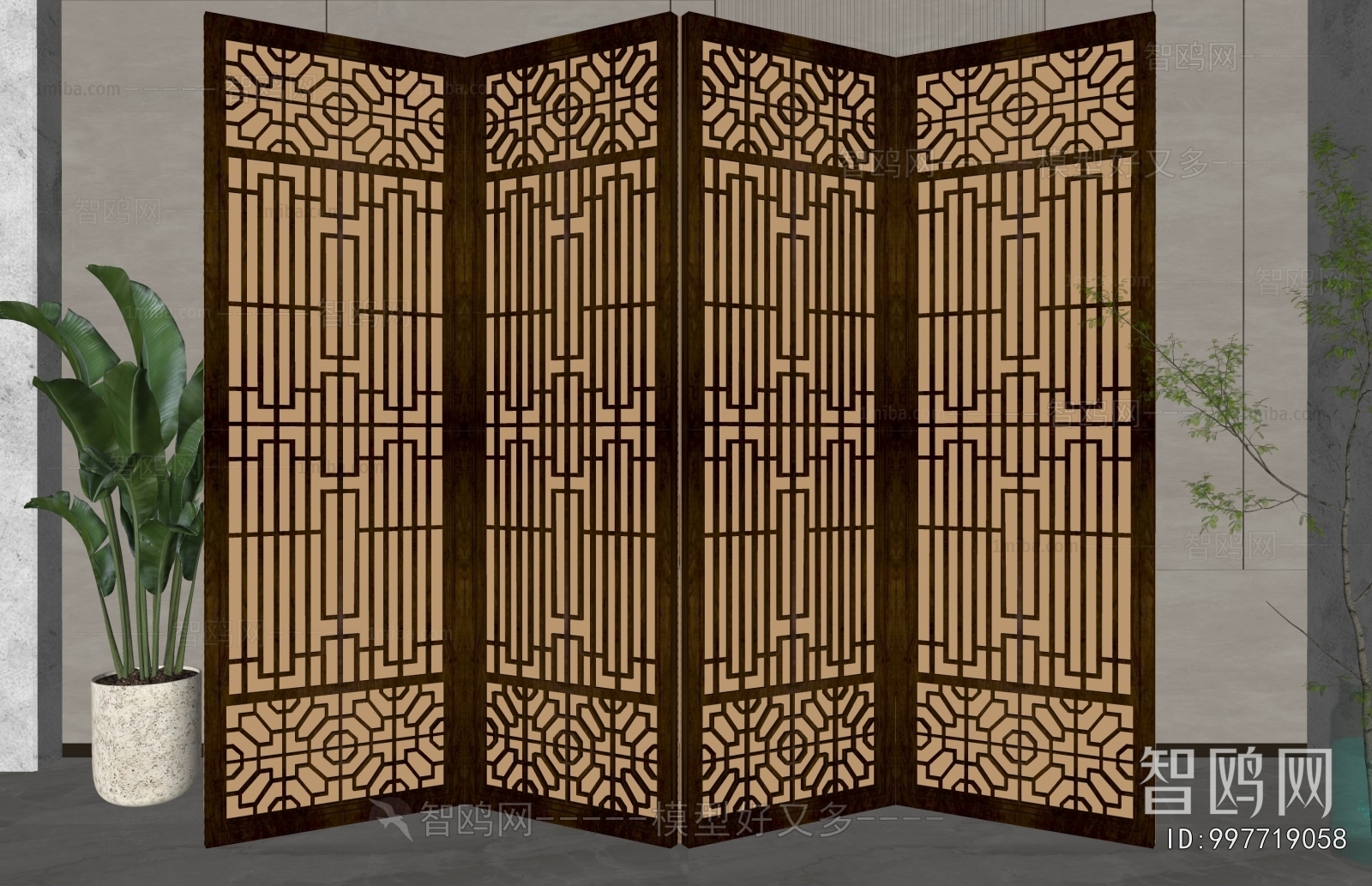 New Chinese Style Partition