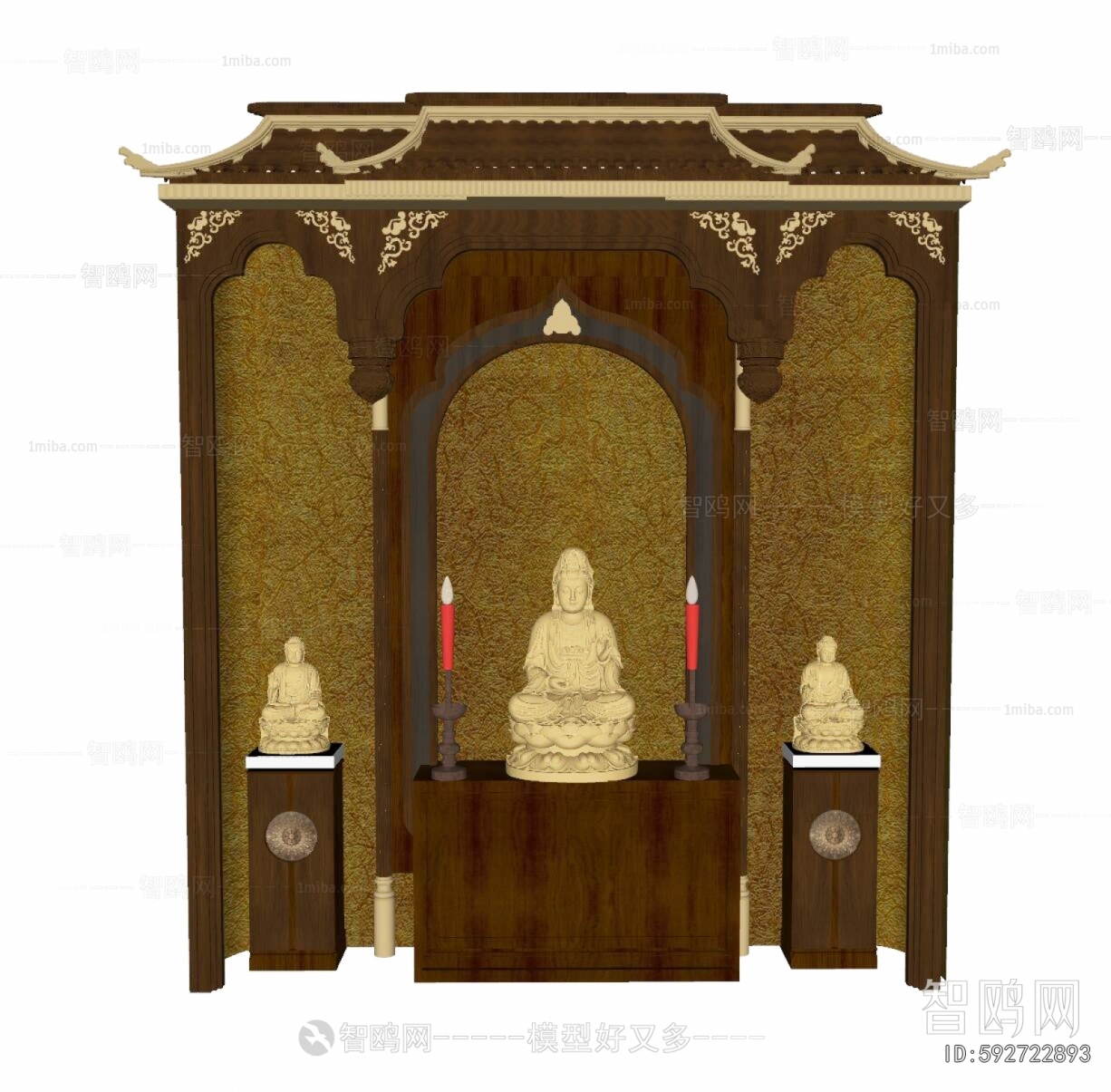 New Chinese Style Buddhist Niche