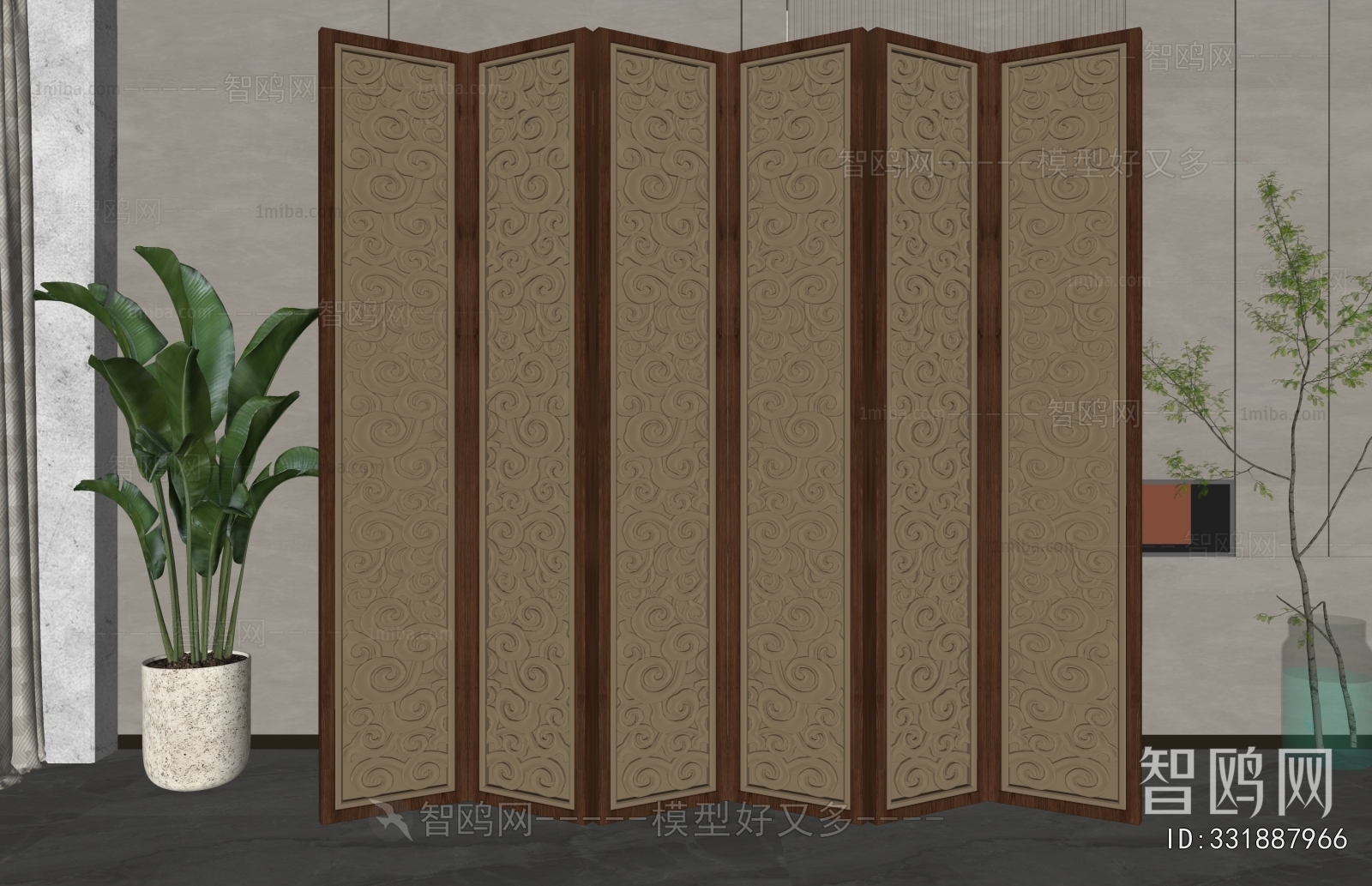 New Chinese Style Partition