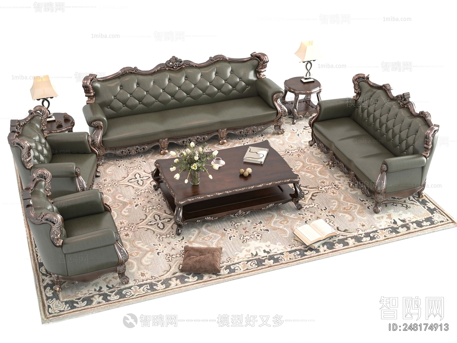 American Style Sofa Combination