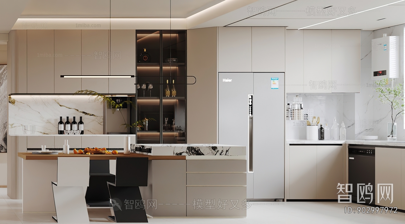 Modern Open Kitchen