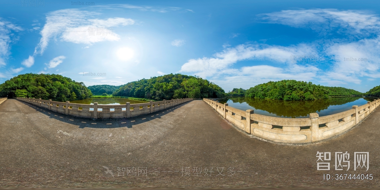 HDR乡村古镇旅游风景