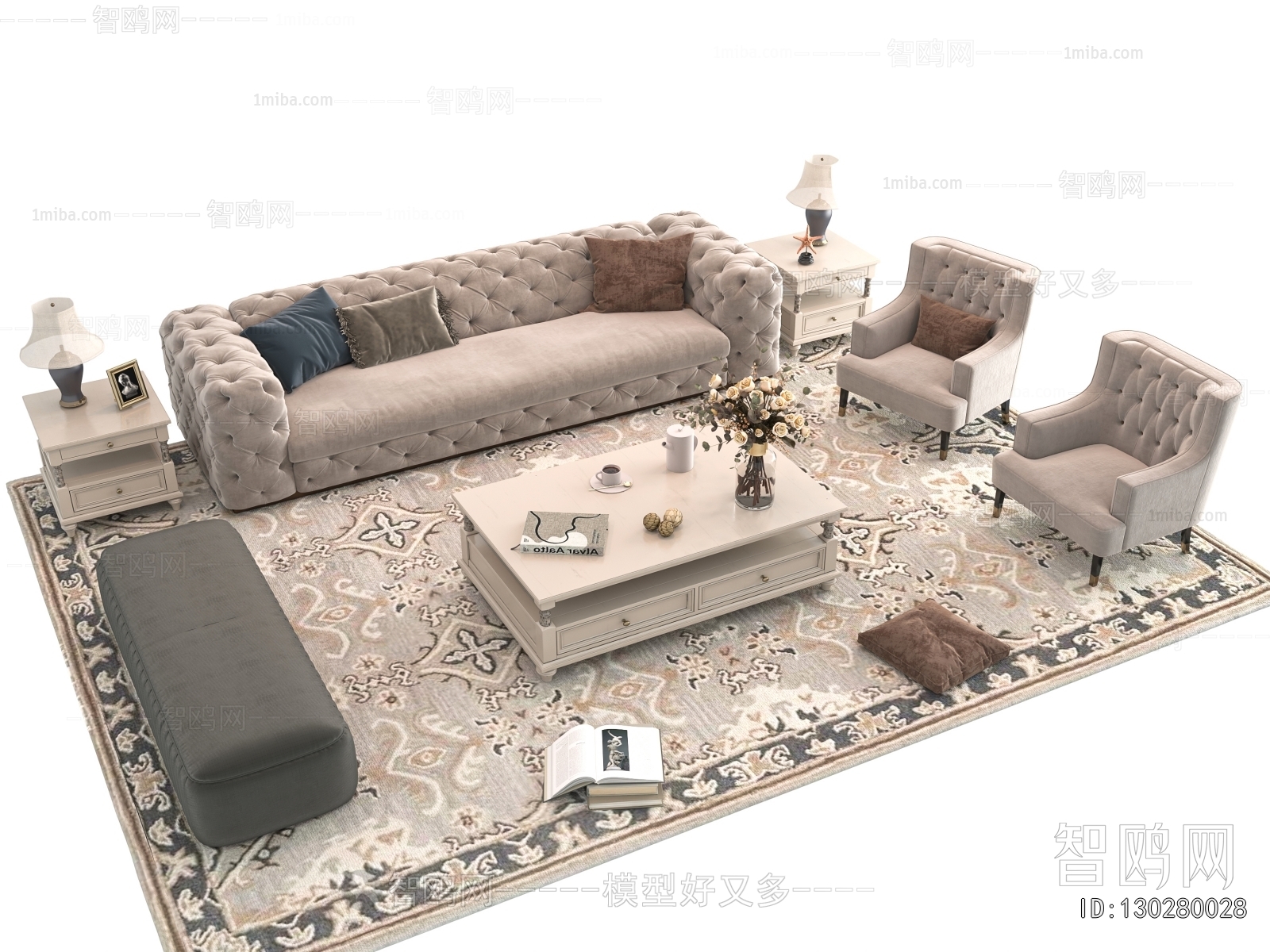 American Style Sofa Combination