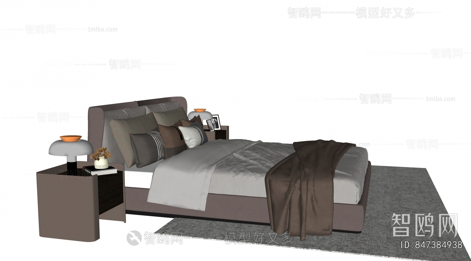 Modern Double Bed