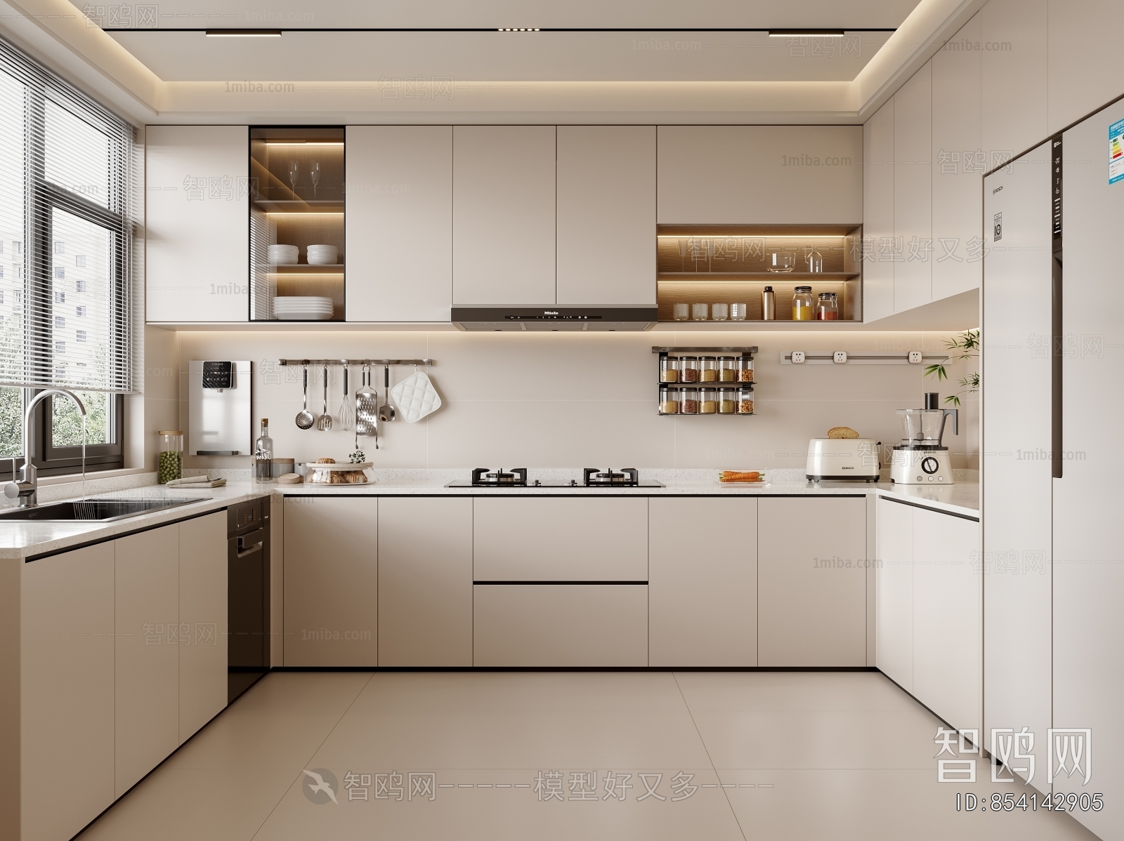 Modern The Kitchen