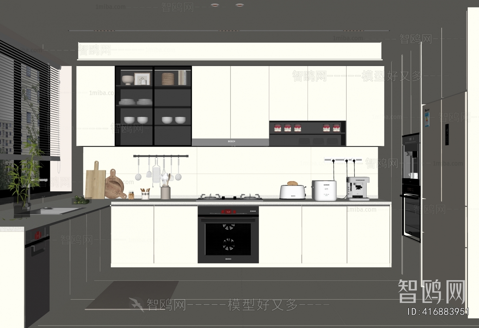 Modern The Kitchen