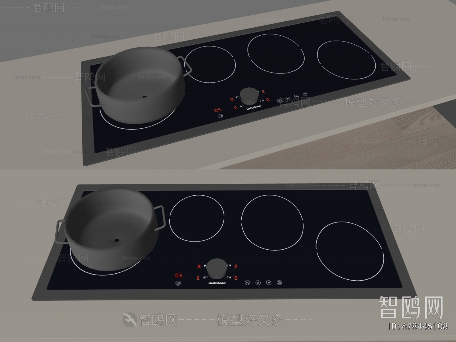 Modern Kitchen Electric Gas Range