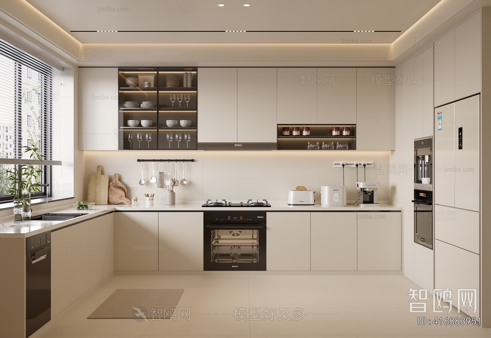 Modern The Kitchen