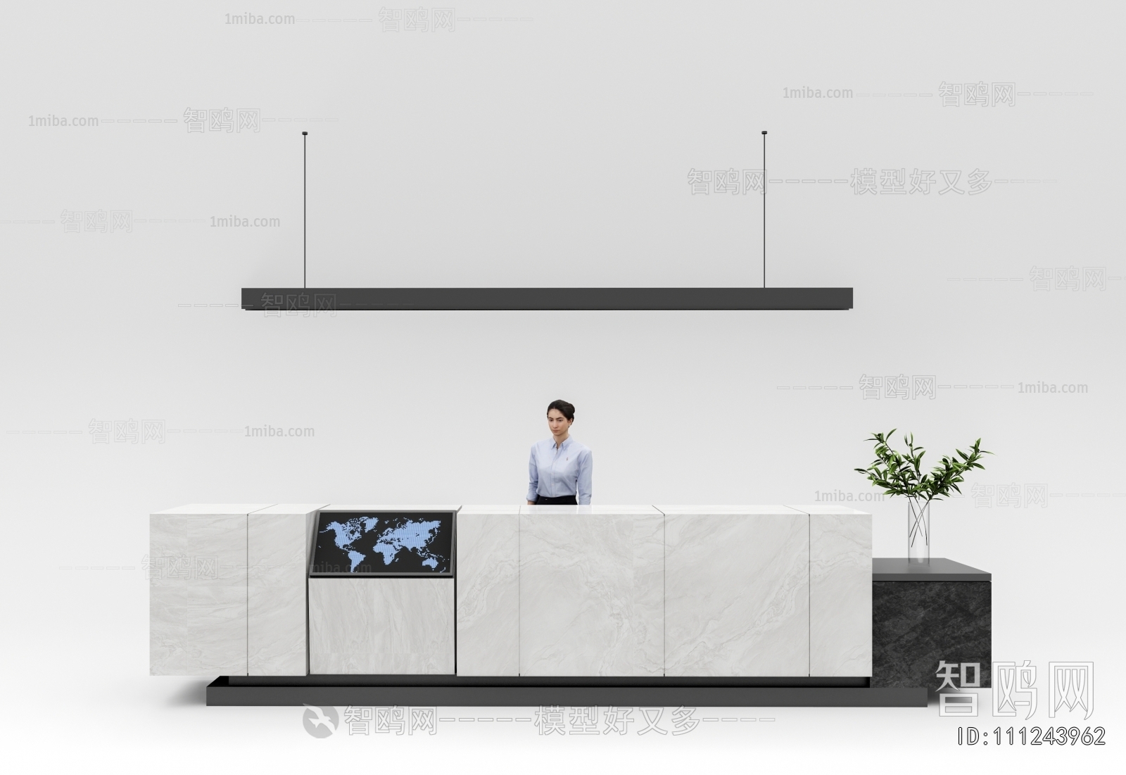 Modern Reception Desk