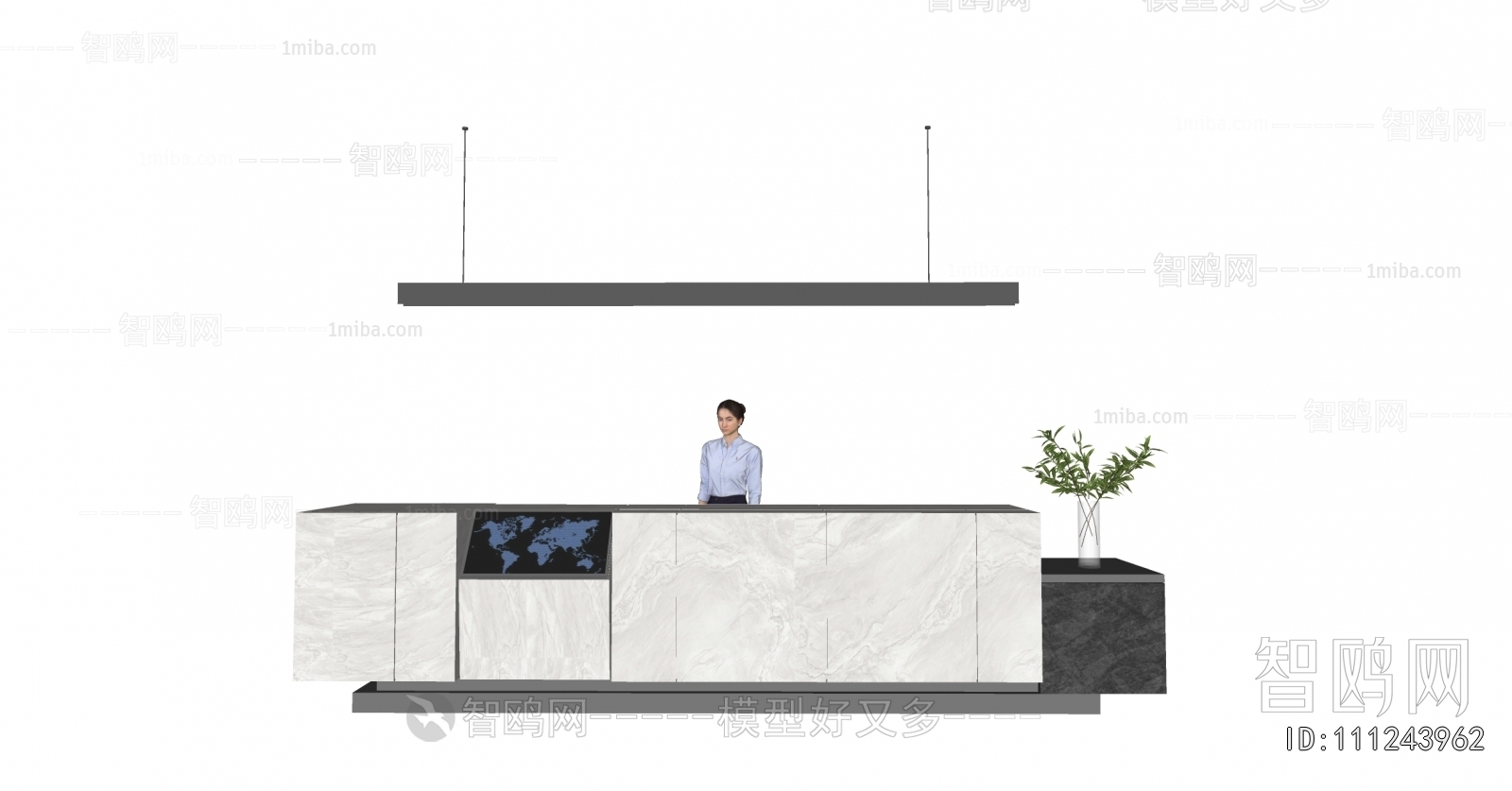 Modern Reception Desk