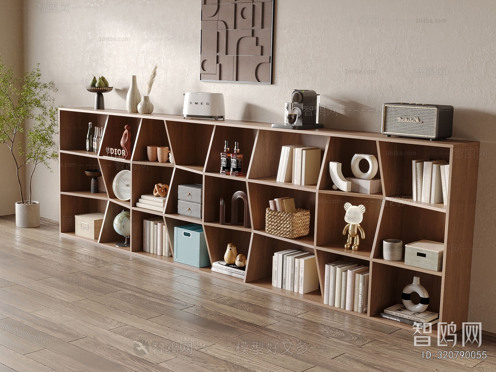 Modern Bookshelf