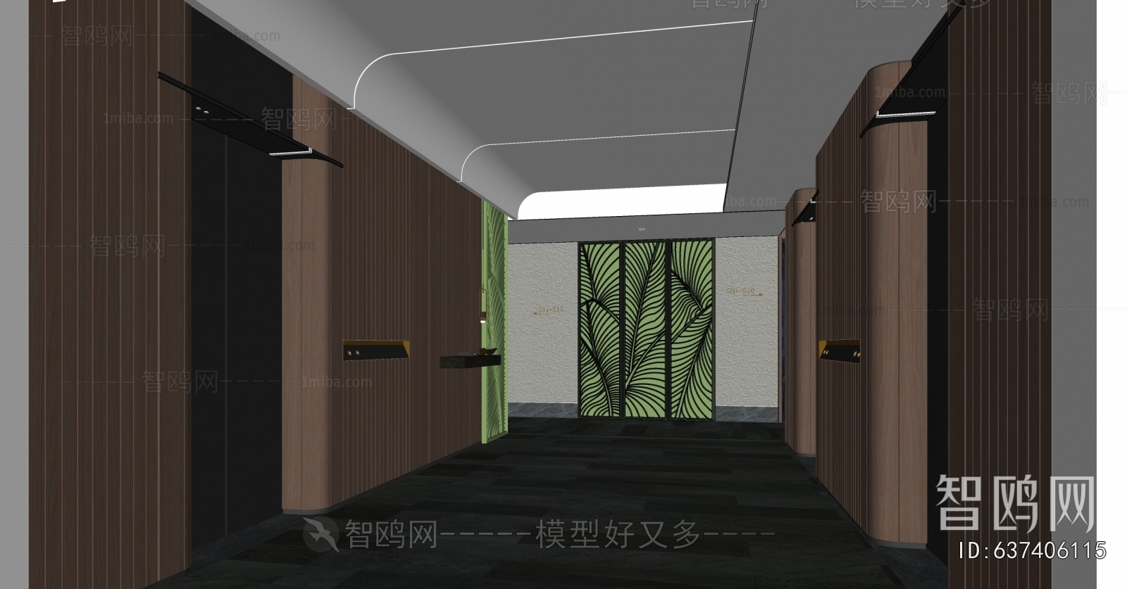 Modern Elevator Hall