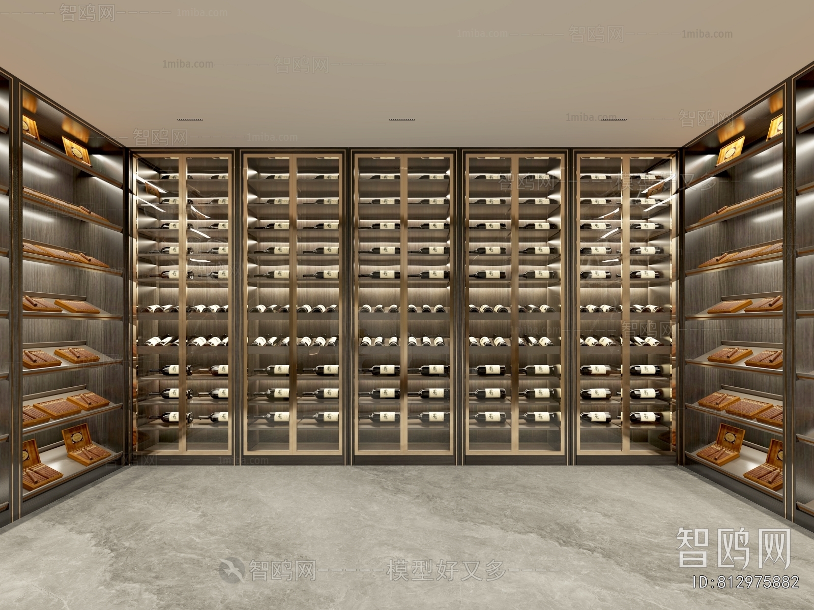 Modern Wine Cellar/Wine Tasting Room