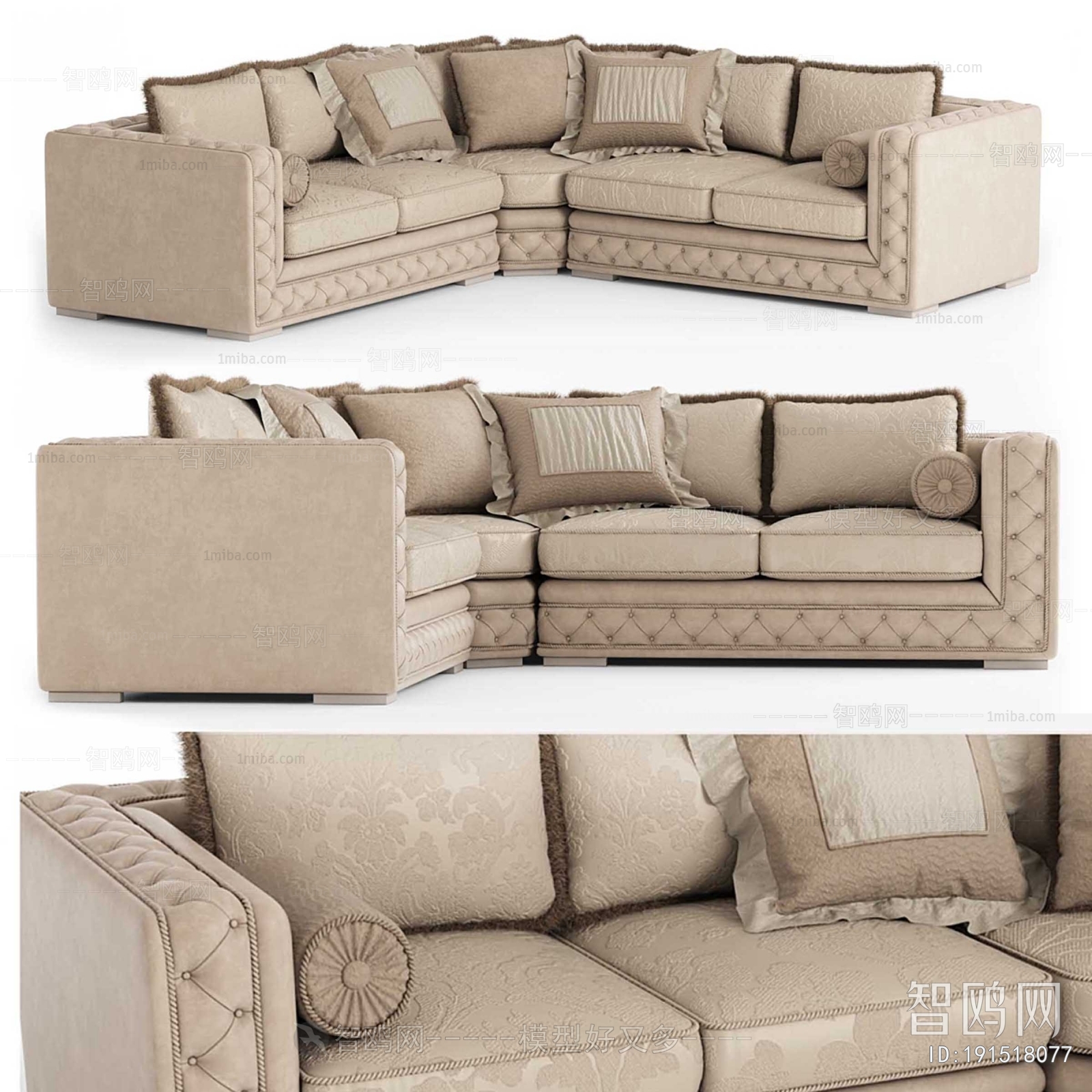 American Style Corner Sofa