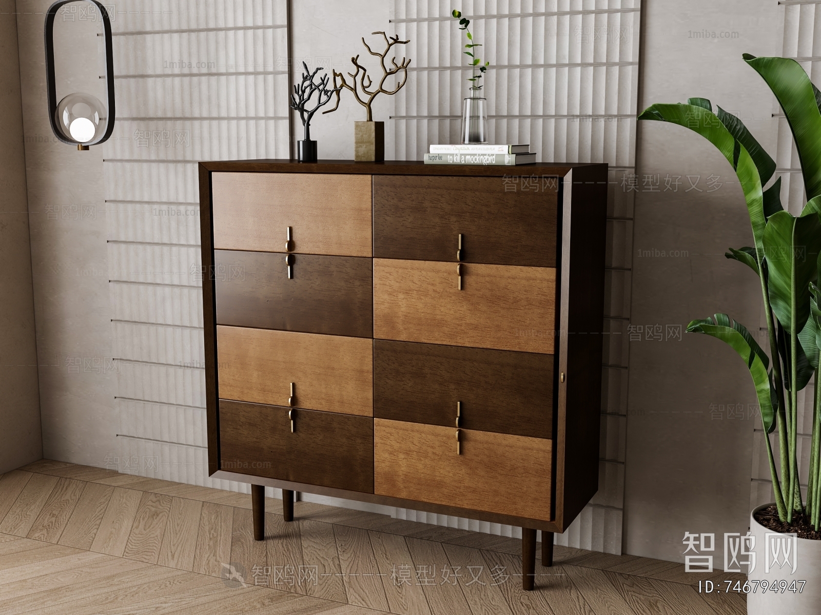 New Chinese Style Side Cabinet/Entrance Cabinet