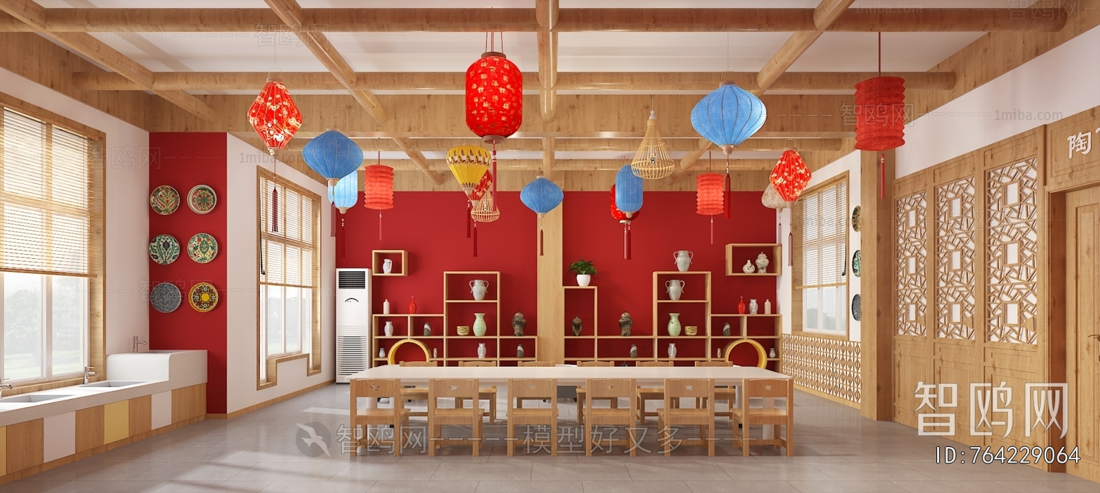 Chinese Style Kindergarten Classrooms