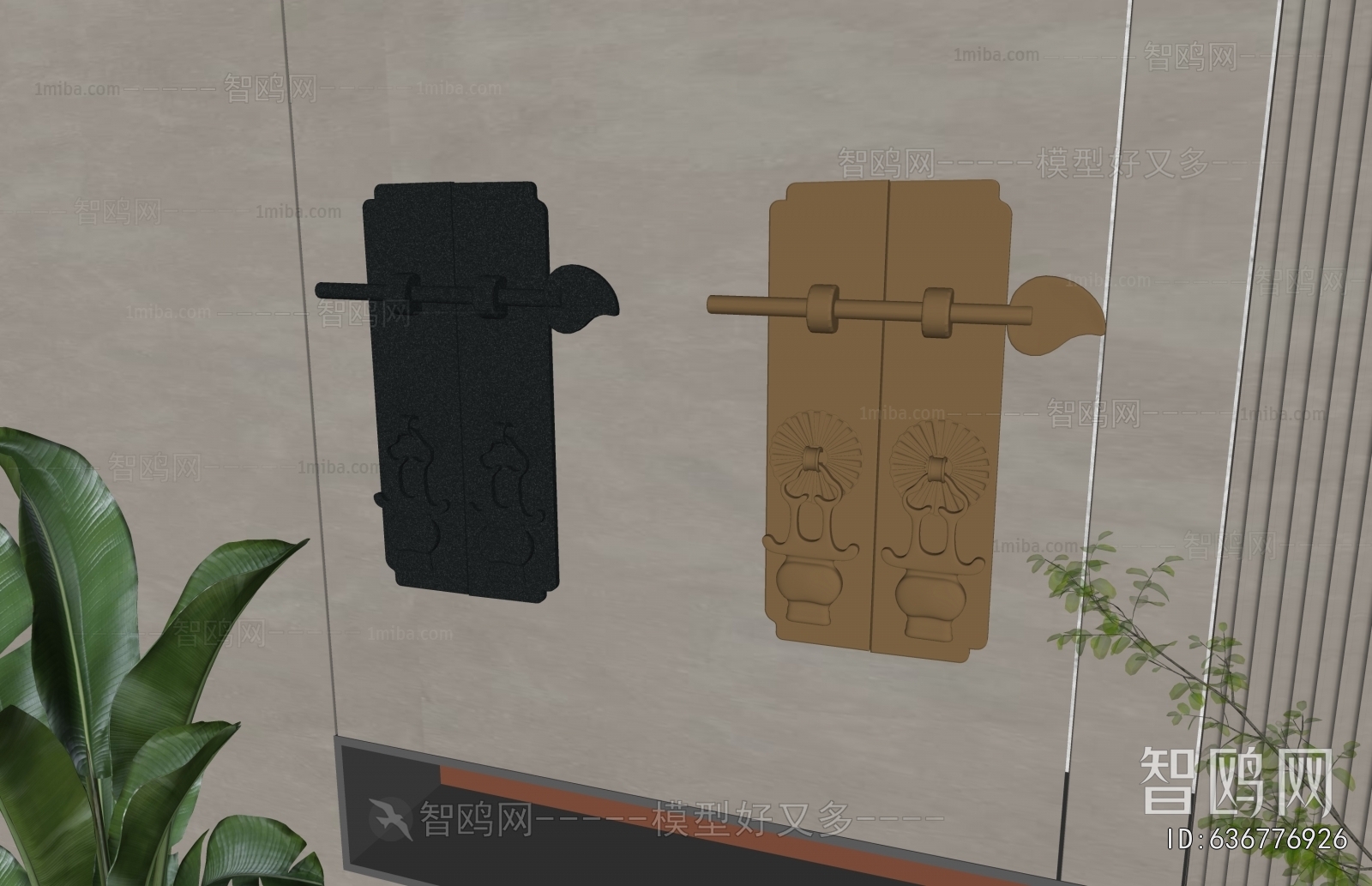 New Chinese Style Door Handle