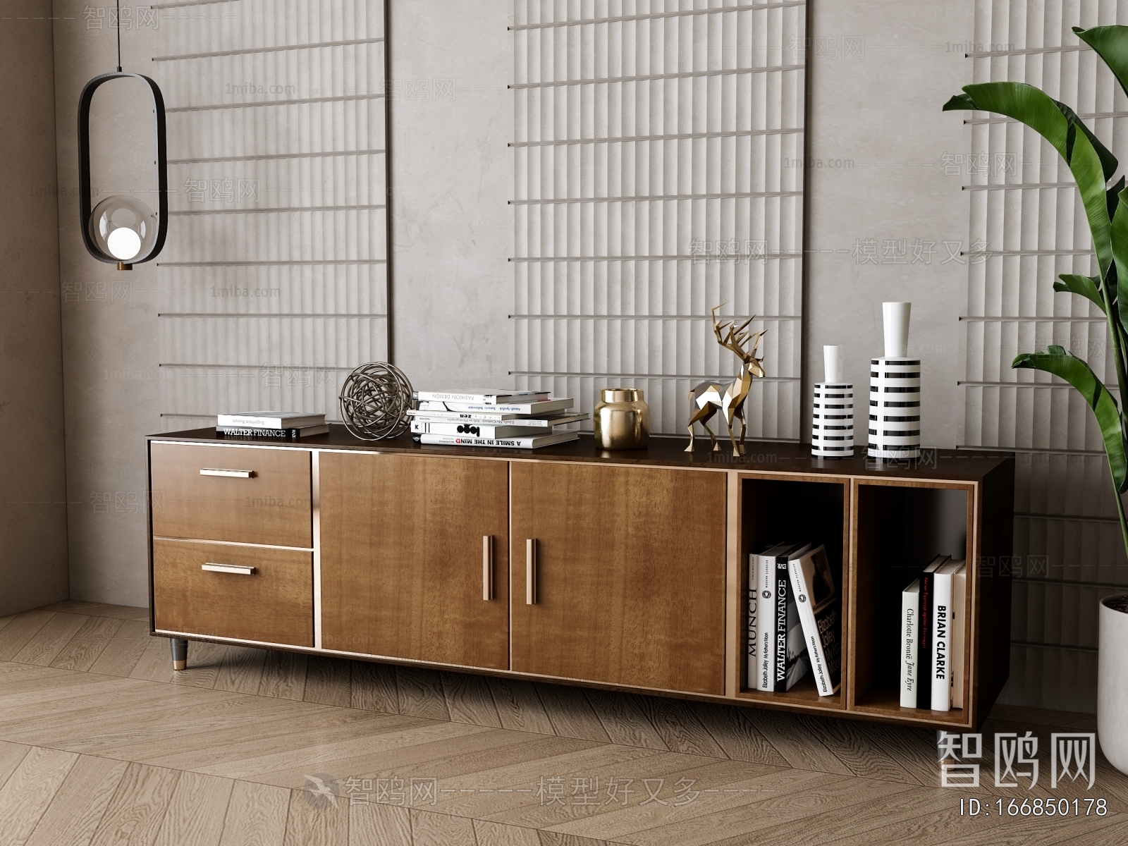 Nordic Style TV Cabinet