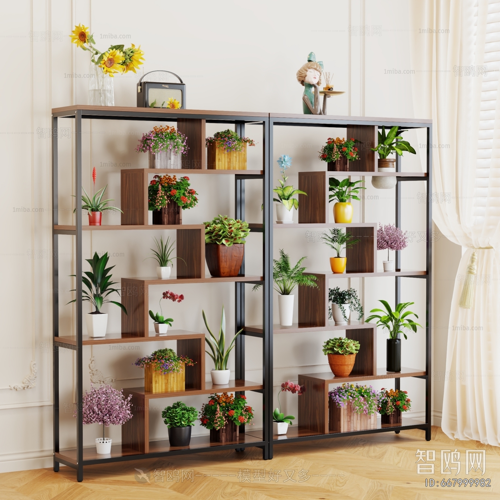 Modern Flower Rack