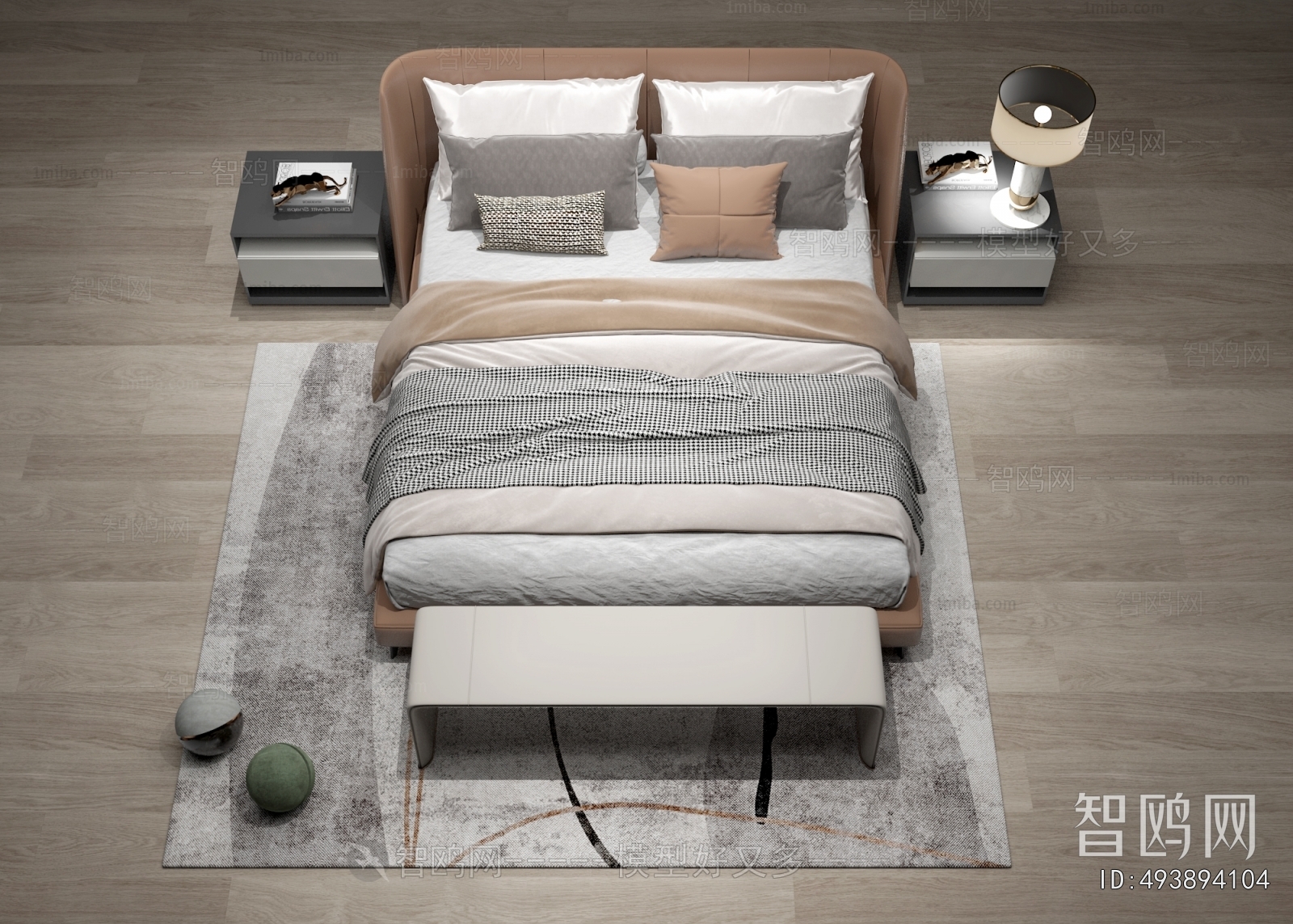 Modern Double Bed