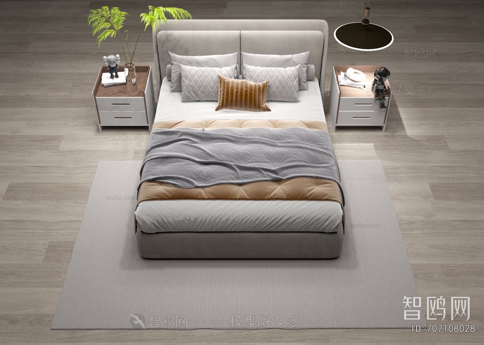 Modern Double Bed