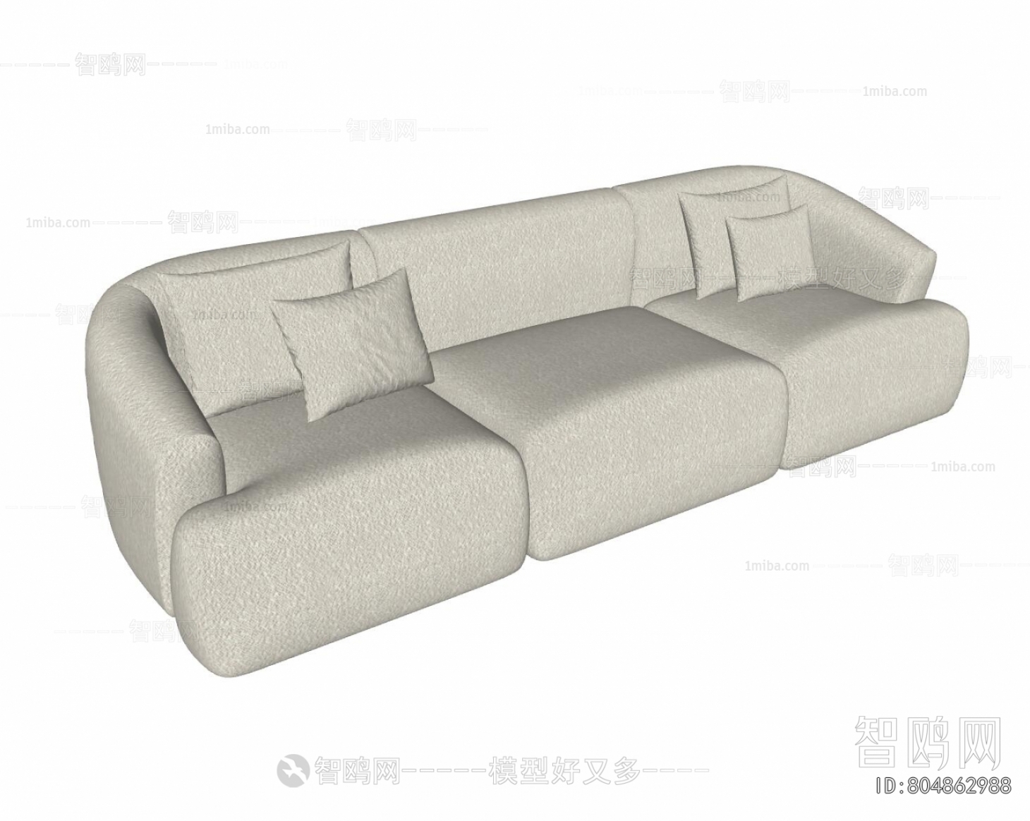 Modern Three-seat Sofa