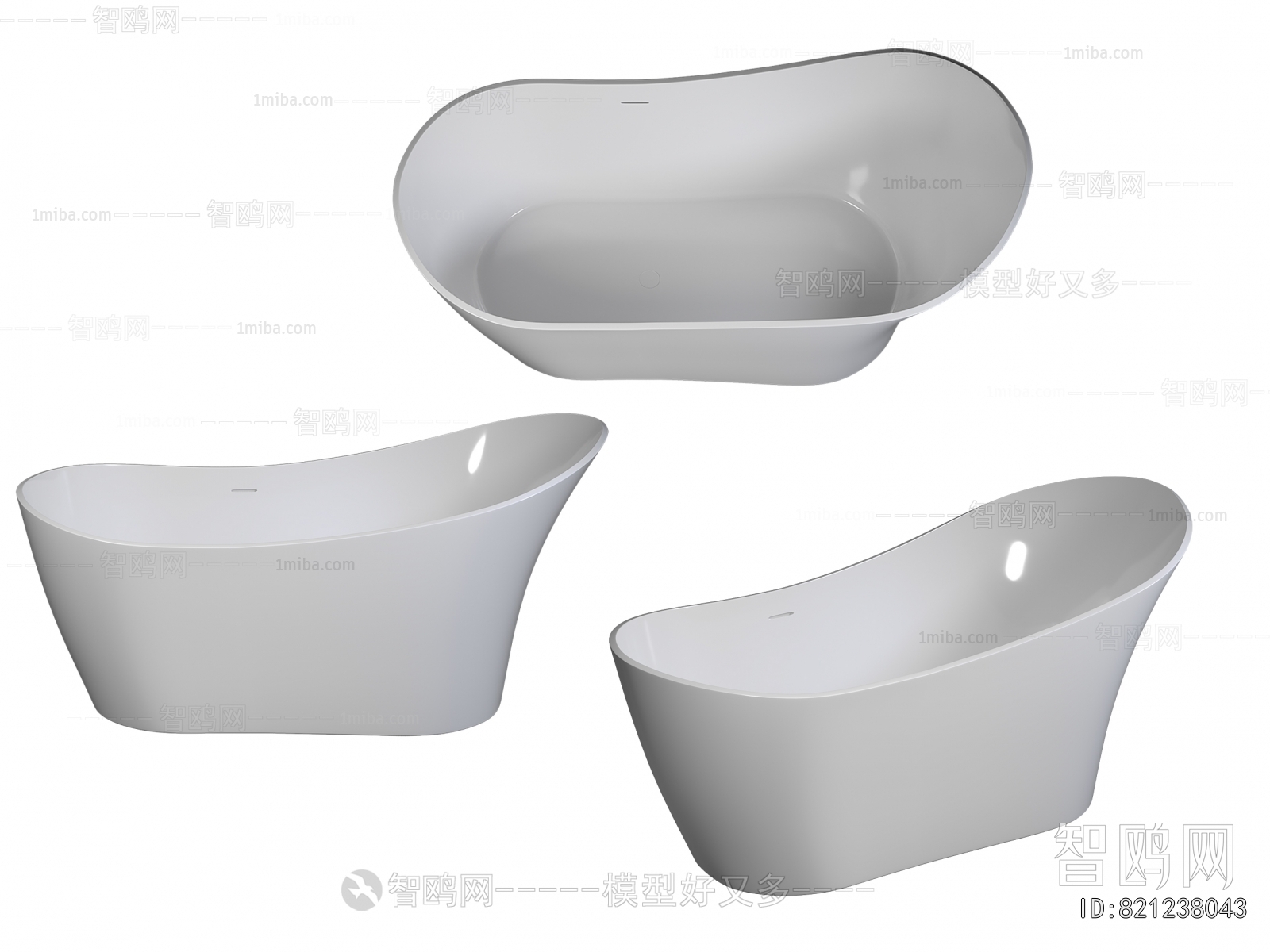 Modern Bathtub