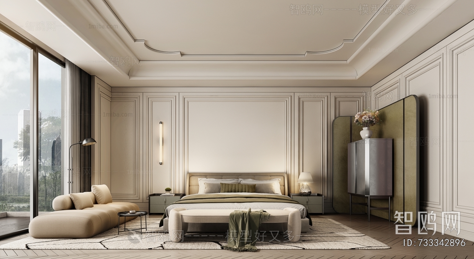 French Style Bedroom