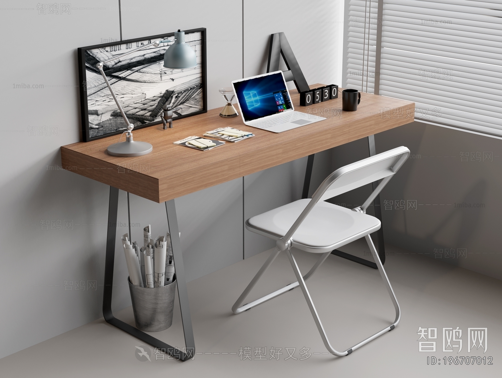 Modern Computer Desk And Chair