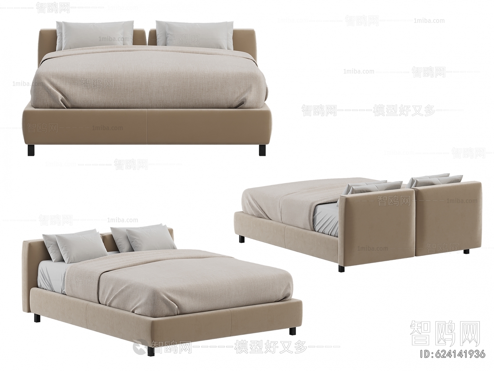 Modern Double Bed