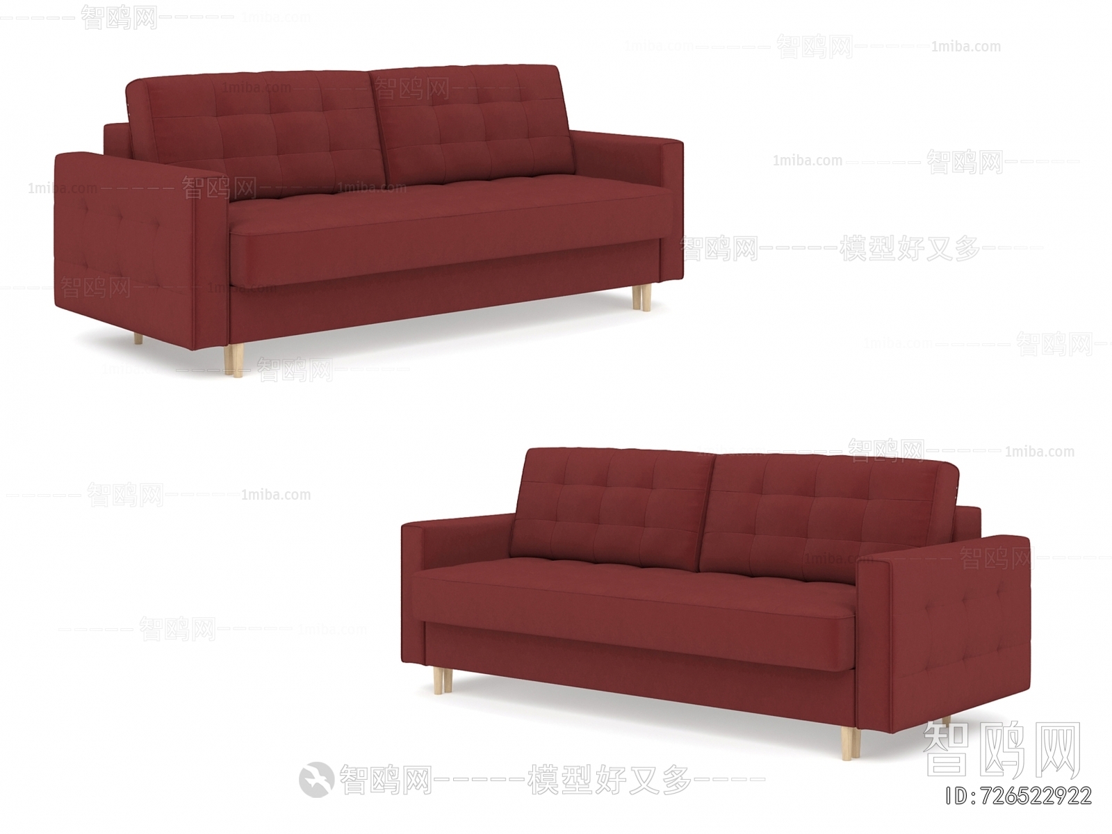 Nordic Style A Sofa For Two