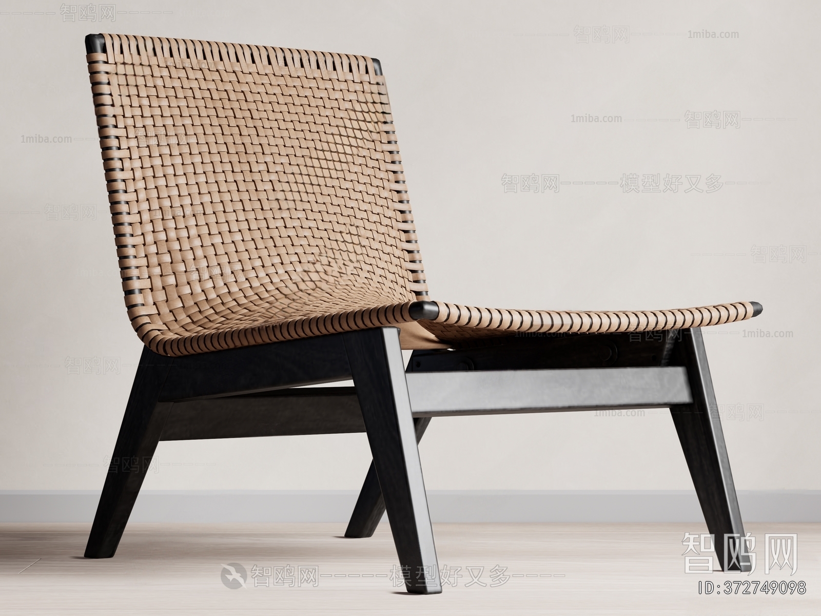 Wabi-sabi Style Lounge Chair