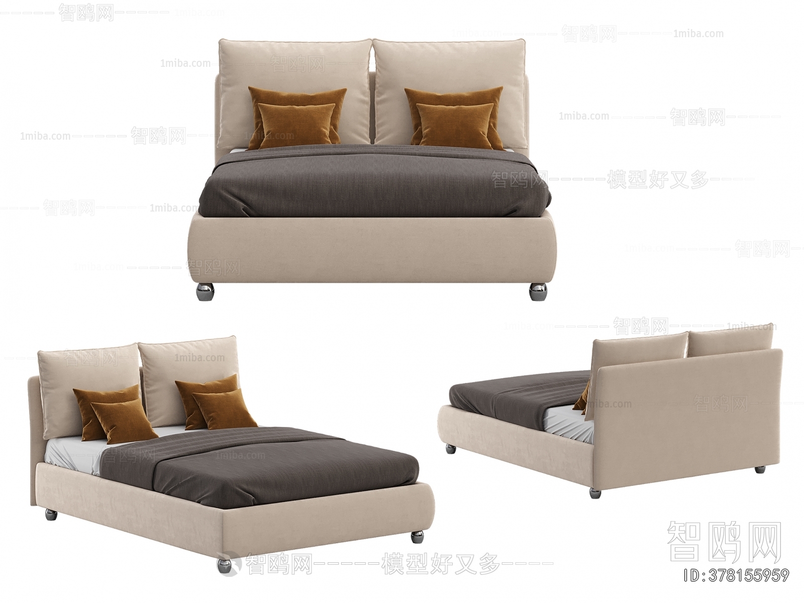 Modern Double Bed