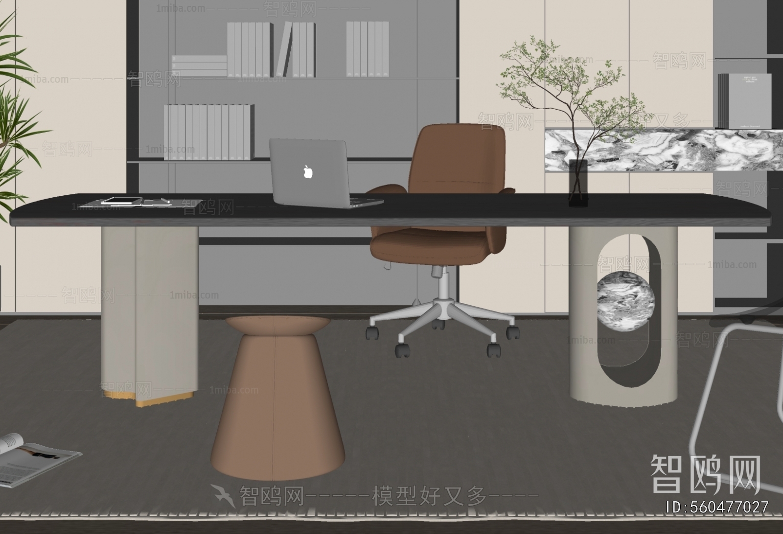 Modern Office Desk And Chair