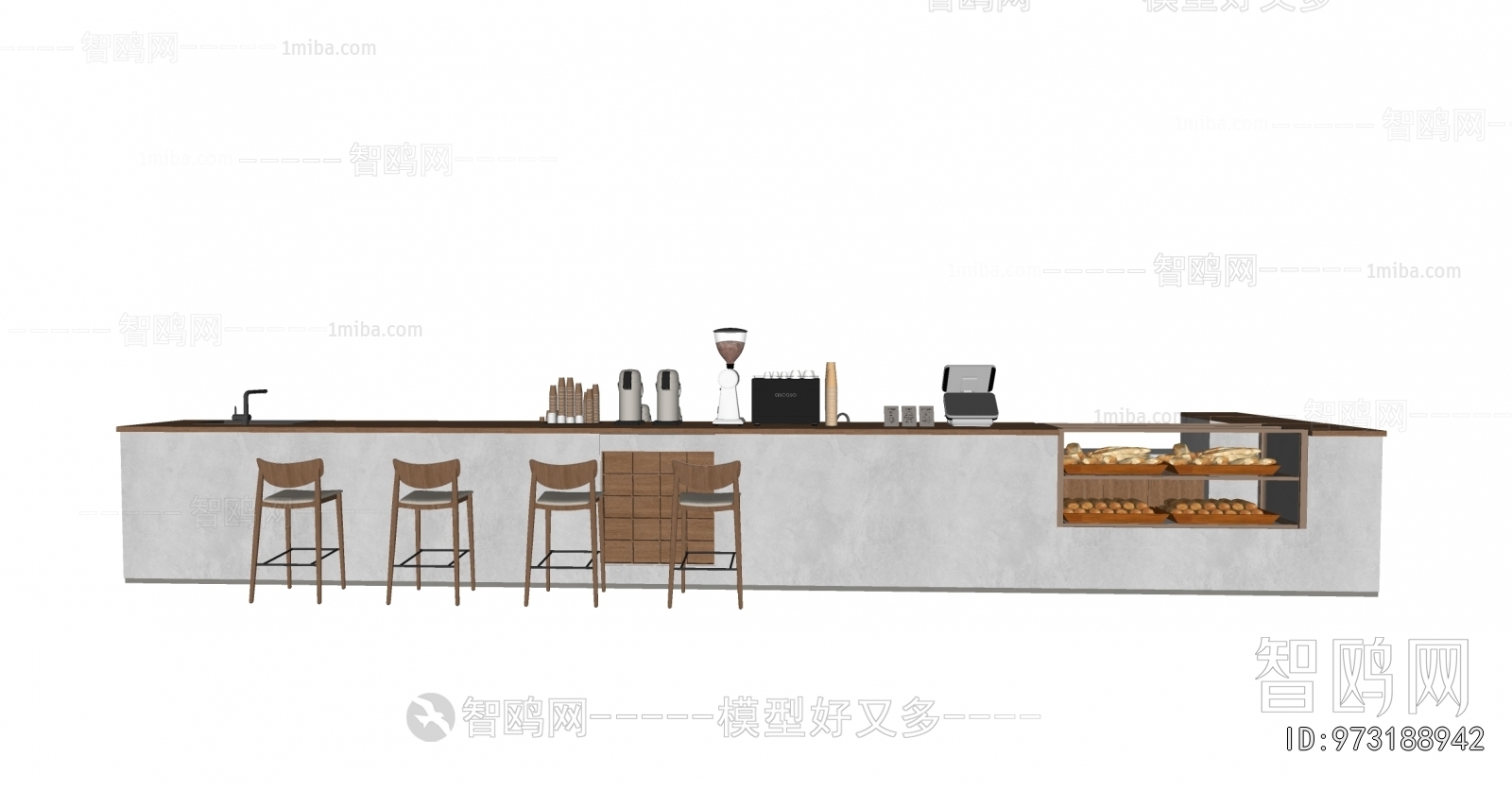 Modern Counter Bar