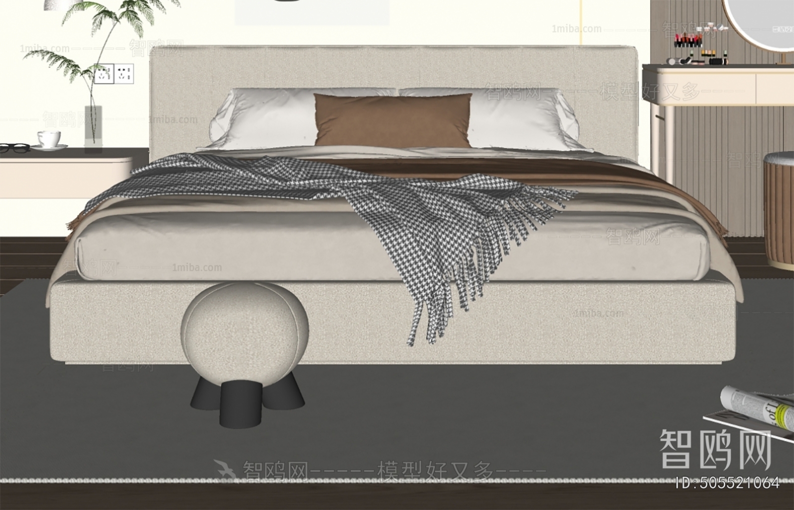 Modern Double Bed