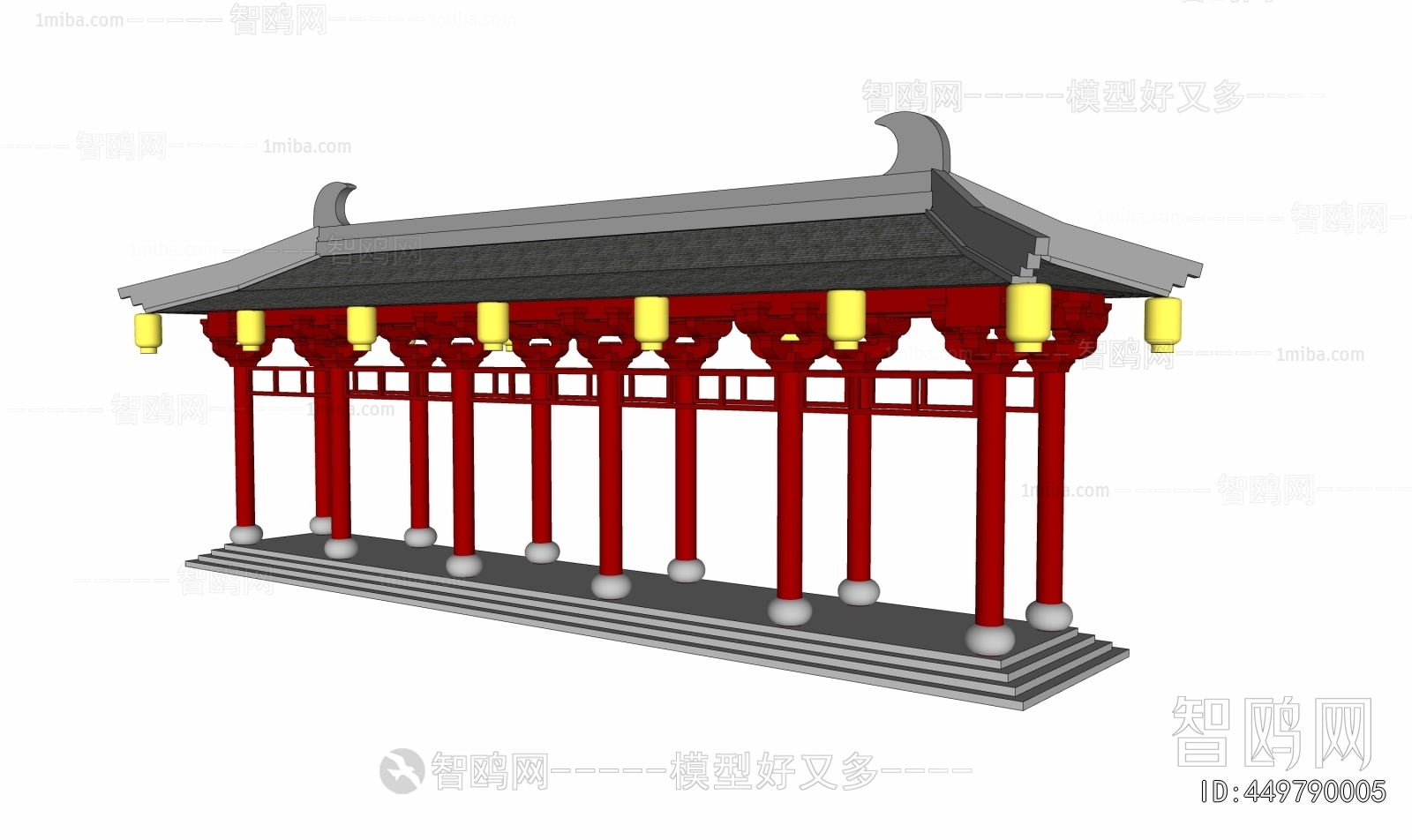 Chinese Style Gallery Frame