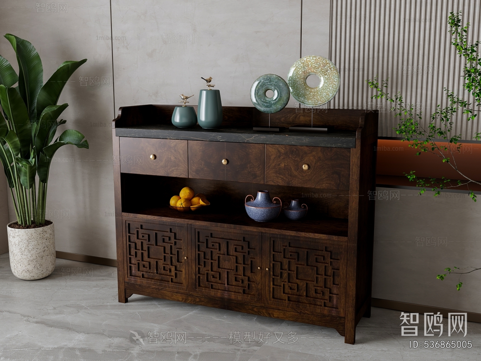 New Chinese Style Sideboard