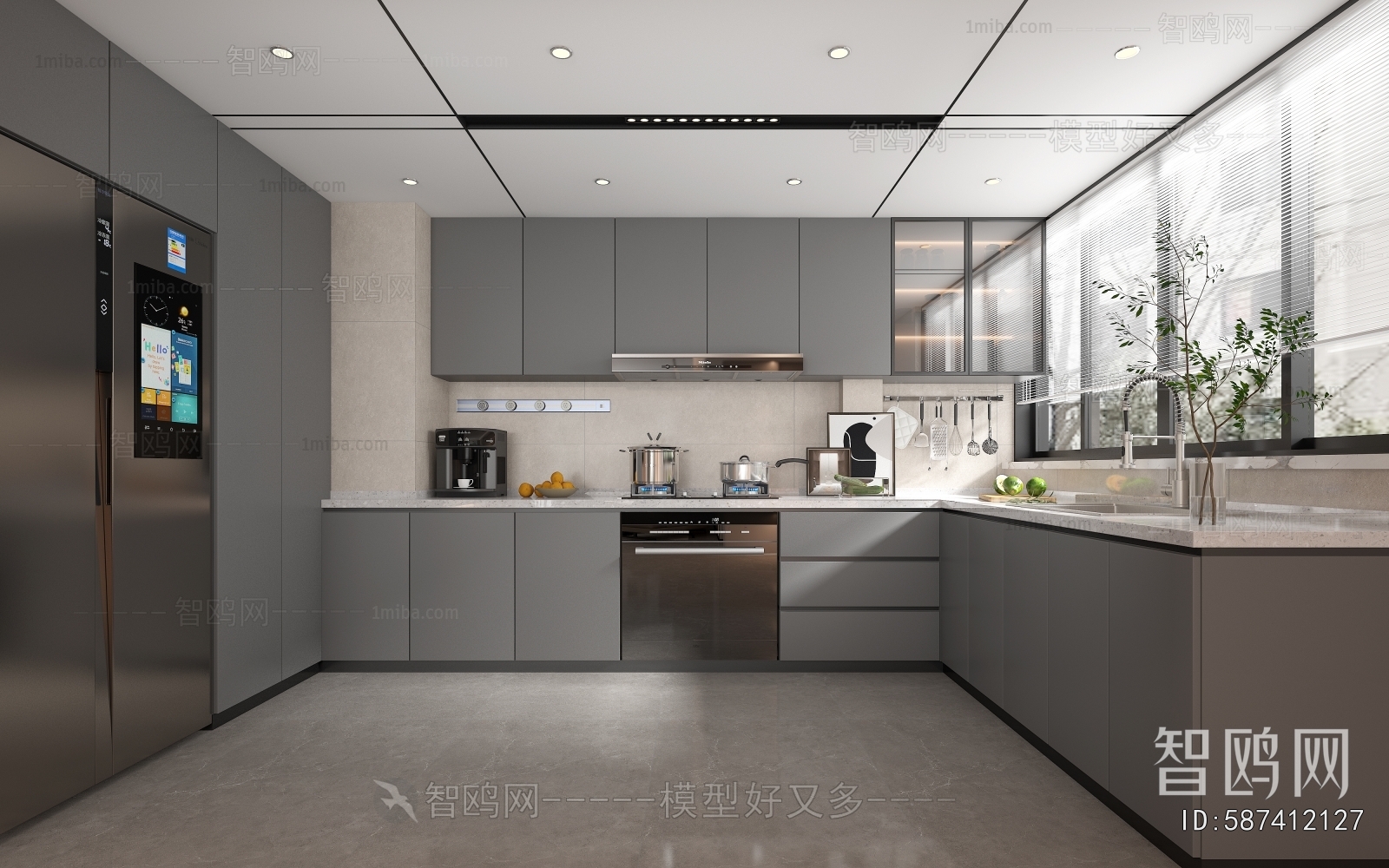 Modern The Kitchen